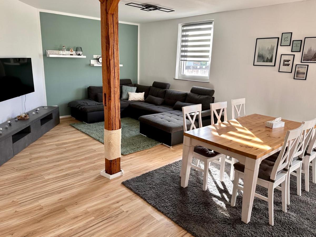 Ferienwohnung Storchennest Eisfeld Bagian luar foto
